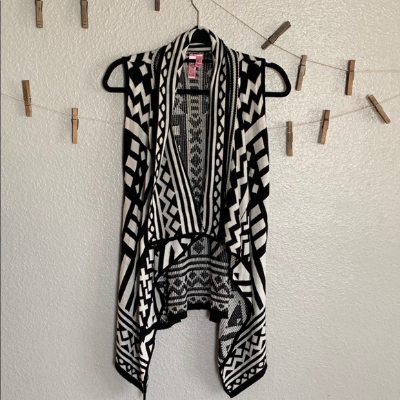 Dolled Up Sweaters - Dolled Up sleeveless, long vest